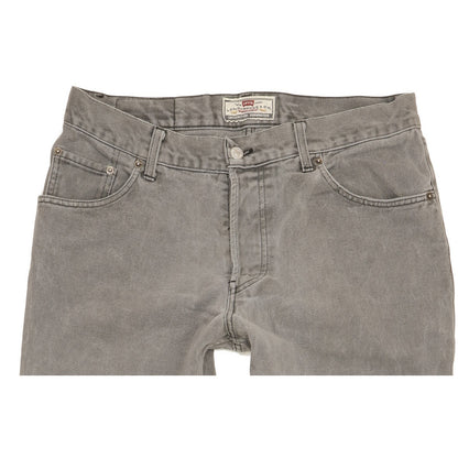 Levi's Strauss Men Grey Straight Regular Jeans W32 L30