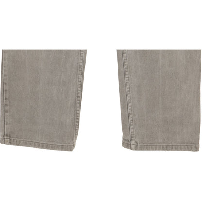 Levi's Strauss Men Grey Straight Regular Jeans W32 L30