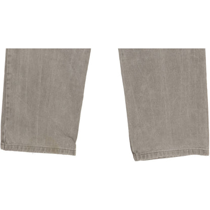 Levi's Strauss Men Grey Straight Regular Jeans W32 L30
