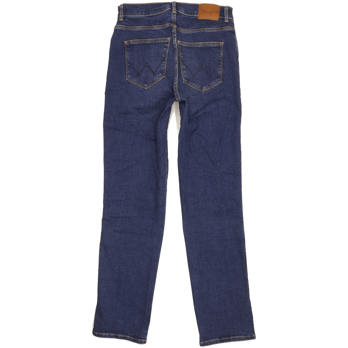 Wrangler Women Blue Straight Slim Stretch Jeans W29 L29