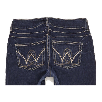 Wrangler Women Blue Bootcut Slim Stretch Jeans W30 L31