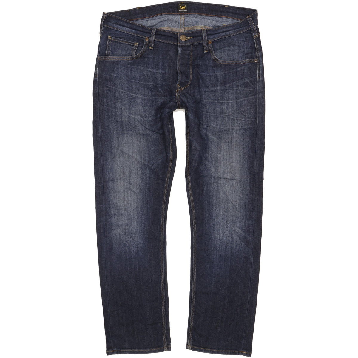 Lee Daren Men Blue Straight Slim Jeans W36 L30