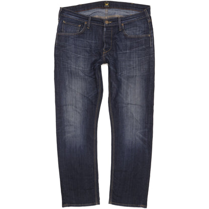 Lee Daren Men Blue Straight Slim Jeans W36 L30