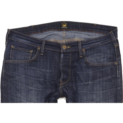 Lee Daren Men Blue Straight Slim Jeans W36 L30