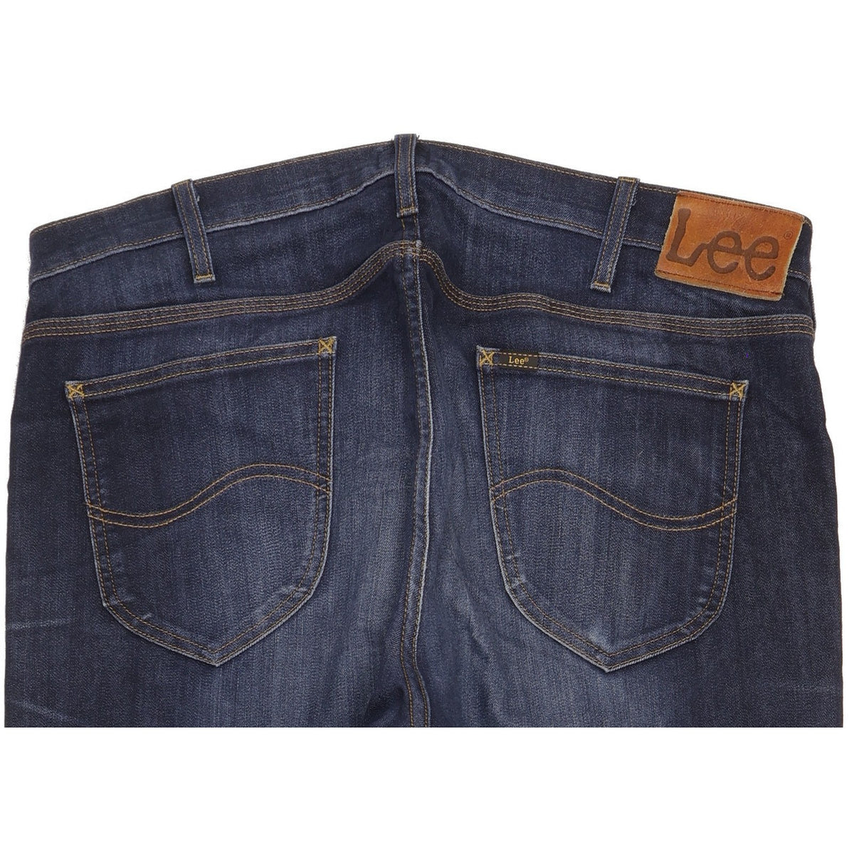 Lee Daren Men Blue Straight Slim Jeans W36 L30