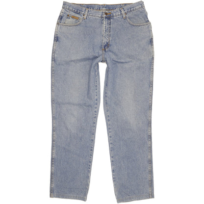 Wrangler Idaho Men Blue Straight Regular Jeans W36 L31