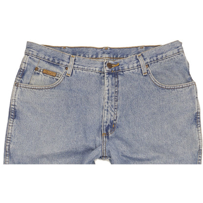 Wrangler Idaho Men Blue Straight Regular Jeans W36 L31