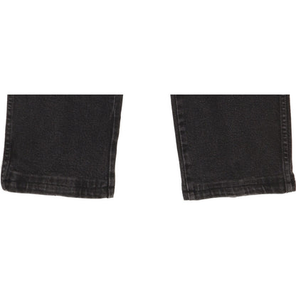 Wrangler Texas Men Black Straight Regular Stretch Jeans W38 L27