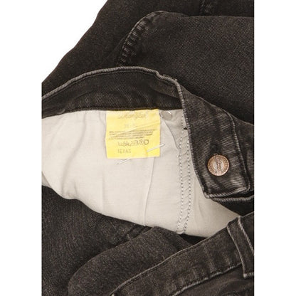 Wrangler Texas Men Black Straight Regular Stretch Jeans W38 L27