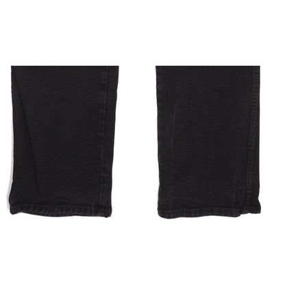 Wrangler Texas Men Black Straight Regular Stretch Jeans W44 L31