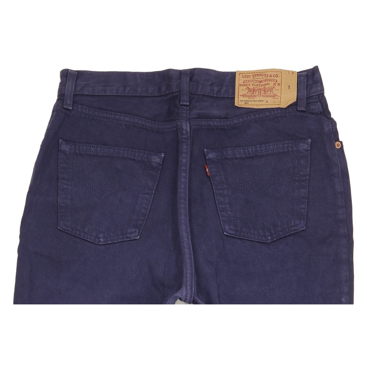 Levi's 901 Made in USA Blue Straight Regular Jeans High Waisted W32 L26