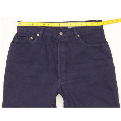Levi's 901 Made in USA Blue Straight Regular Jeans High Waisted W32 L26