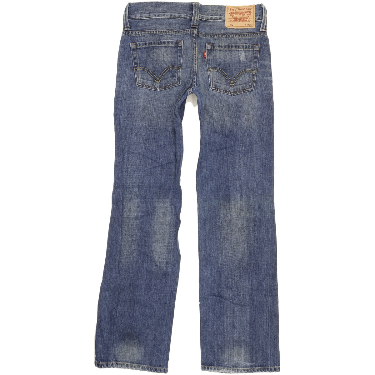 Levi's 604 Women Blue Straight Slim Jeans W27 L32