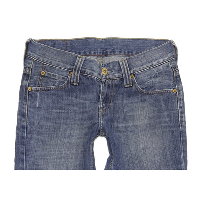 Levi's 604 Women Blue Straight Slim Jeans W27 L32