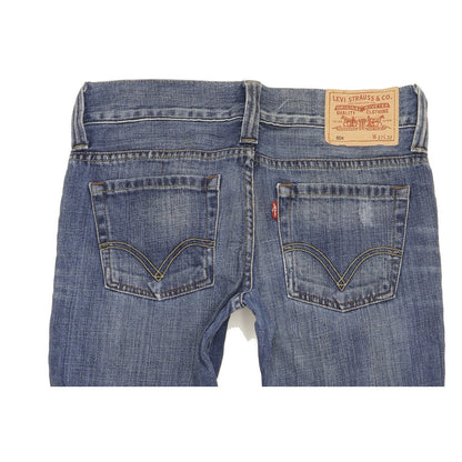 Levi's 604 Women Blue Straight Slim Jeans W27 L32