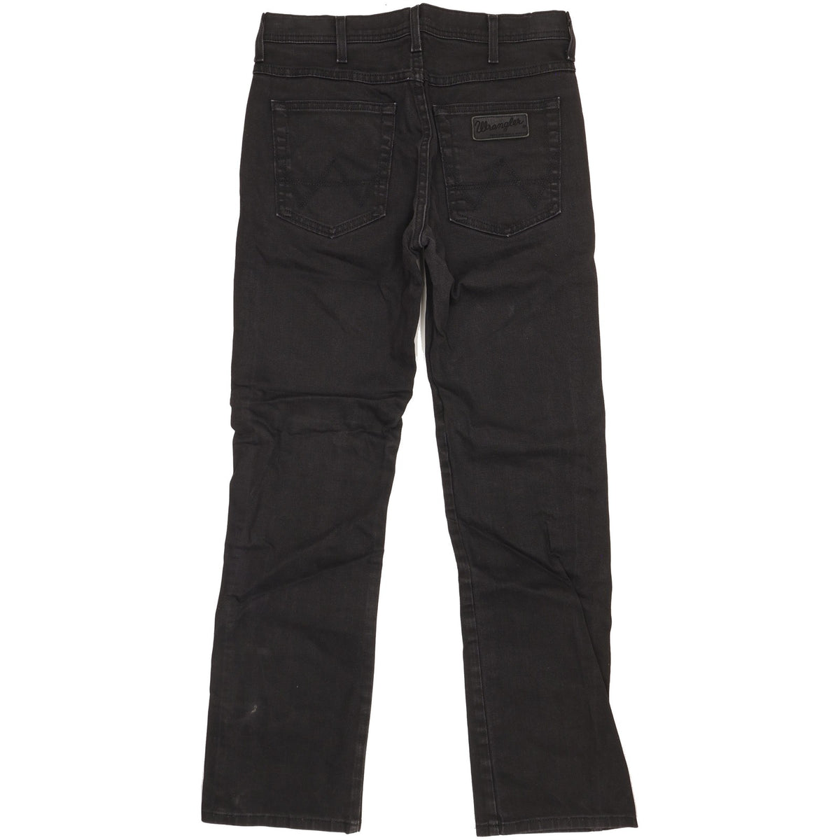 Wrangler Arizona Men Black Straight Regular Stretch Jeans W32 L31