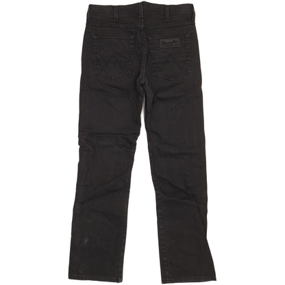 Wrangler Arizona Men Black Straight Regular Stretch Jeans W32 L31