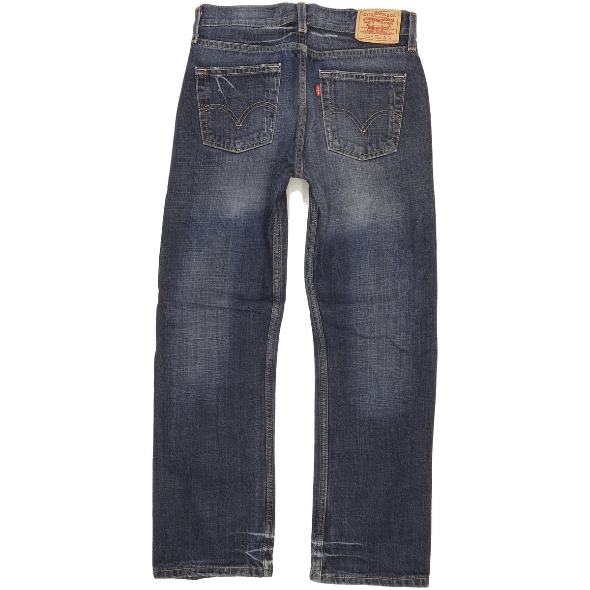 Levi's 514 Men Blue Straight Slim Jeans W28 L28