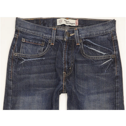 Levi's 514 Men Blue Straight Slim Jeans W28 L28