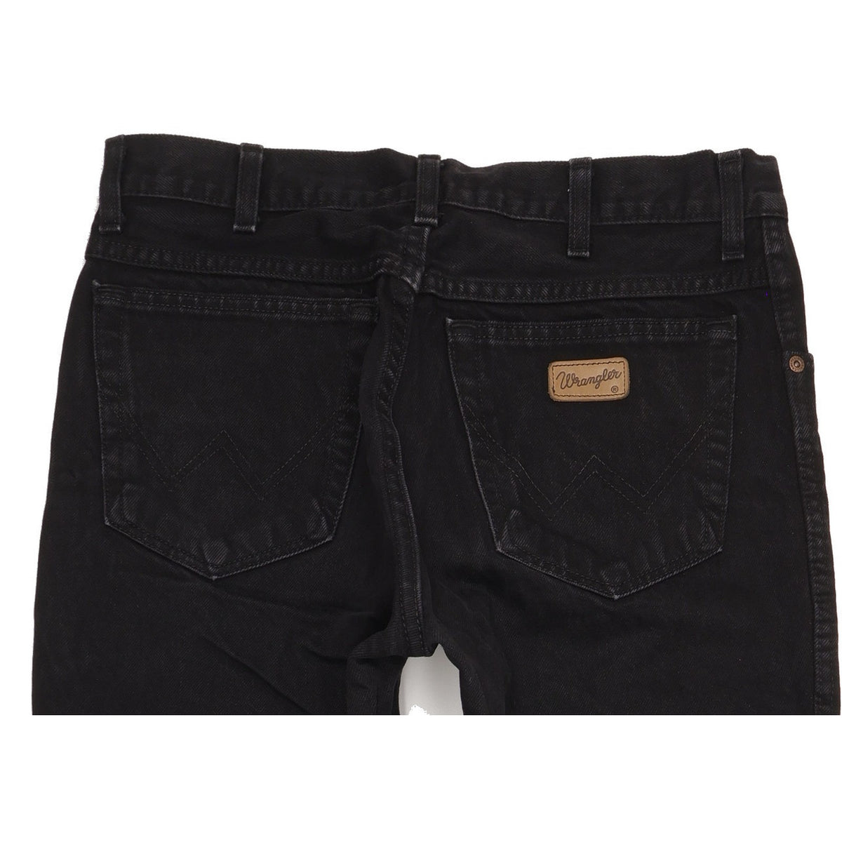 Wrangler Texas Men Black Straight Regular Jeans W33 L32