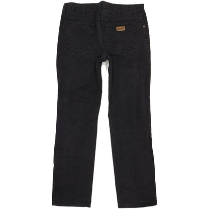Wrangler Texas Men Black Straight Regular Jeans W35 L33