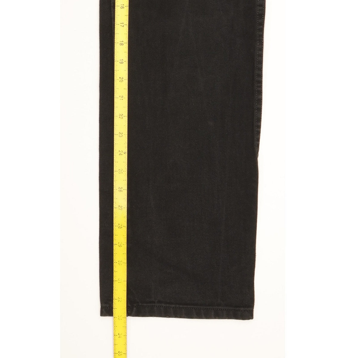 Wrangler Texas Men Black Straight Regular Jeans W35 L33