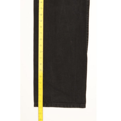 Wrangler Texas Men Black Straight Regular Jeans W35 L33