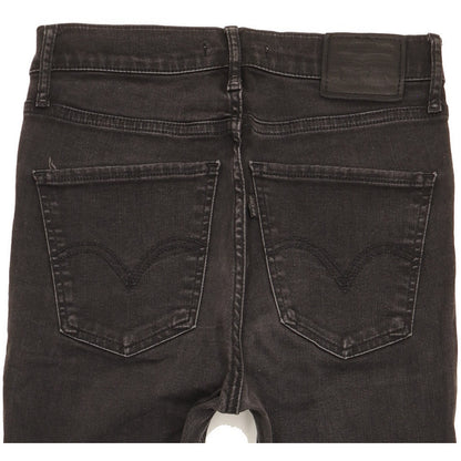 Levi's Mile Black Skinny Slim Stretch Jeans High Waisted W28 L29