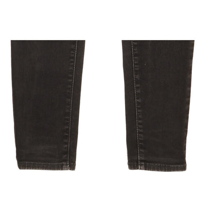 Levi's Mile Black Skinny Slim Stretch Jeans High Waisted W28 L29
