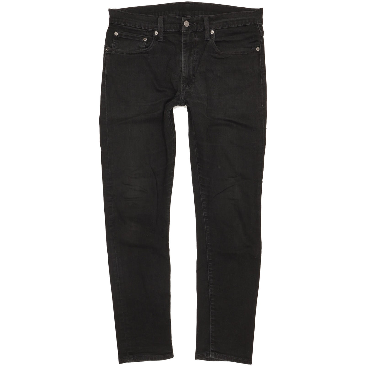 Levi's 512 Men Black Tapered Slim Stretch Jeans W34 L30