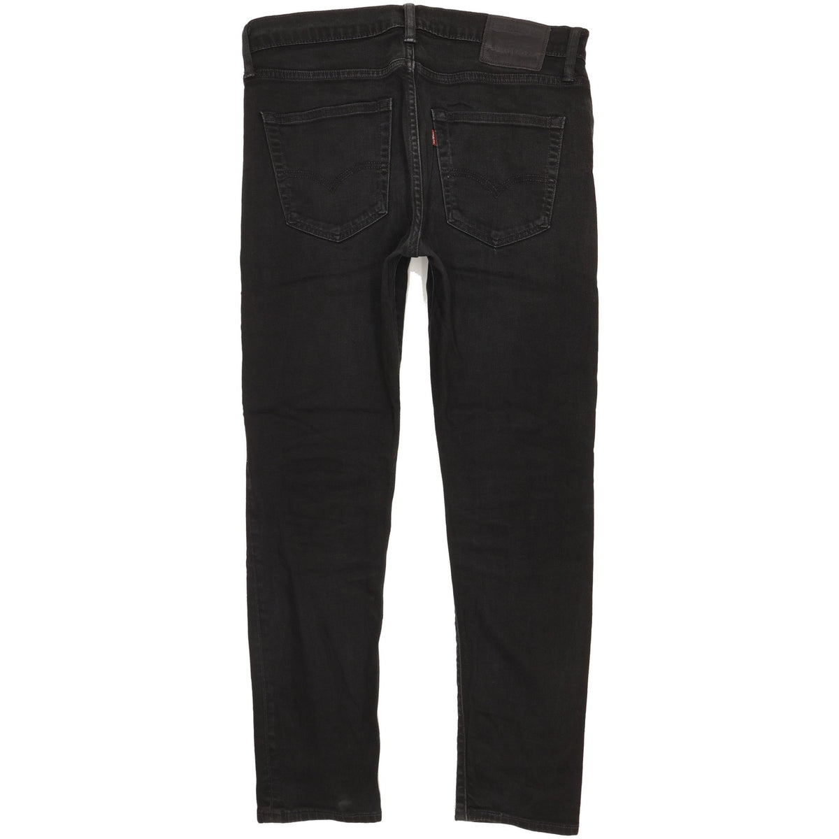 Levi's 512 Men Black Tapered Slim Stretch Jeans W34 L30