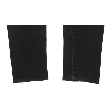 Levi's 512 Men Black Tapered Slim Stretch Jeans W34 L30