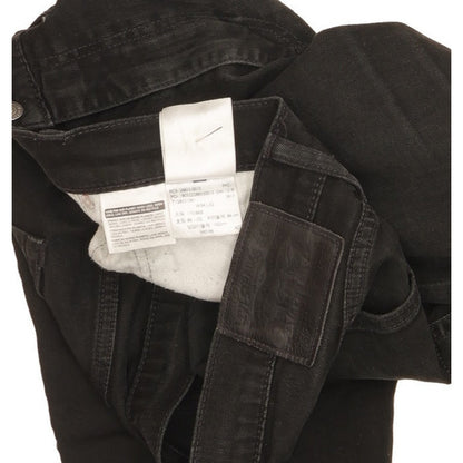Levi's 512 Men Black Tapered Slim Stretch Jeans W34 L30