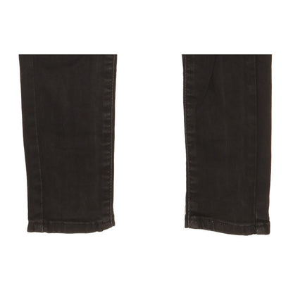 Levi's 710 Super Women Black Skinny Slim Stretch Jeans W25 L31