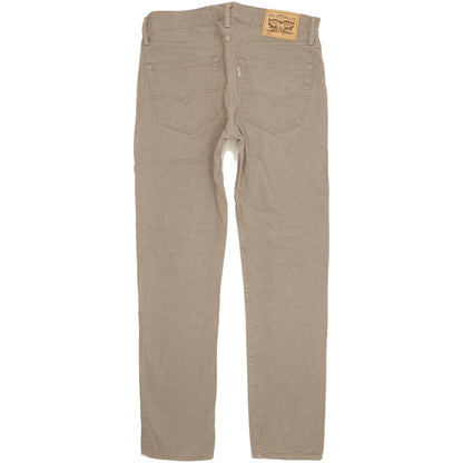 Levi's 508 Men Grey Straight Slim Jeans W31 L31