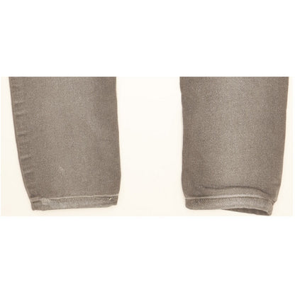 Levi's 710 Super Kids Grey Skinny Slim Stretch Jeans W24 L28
