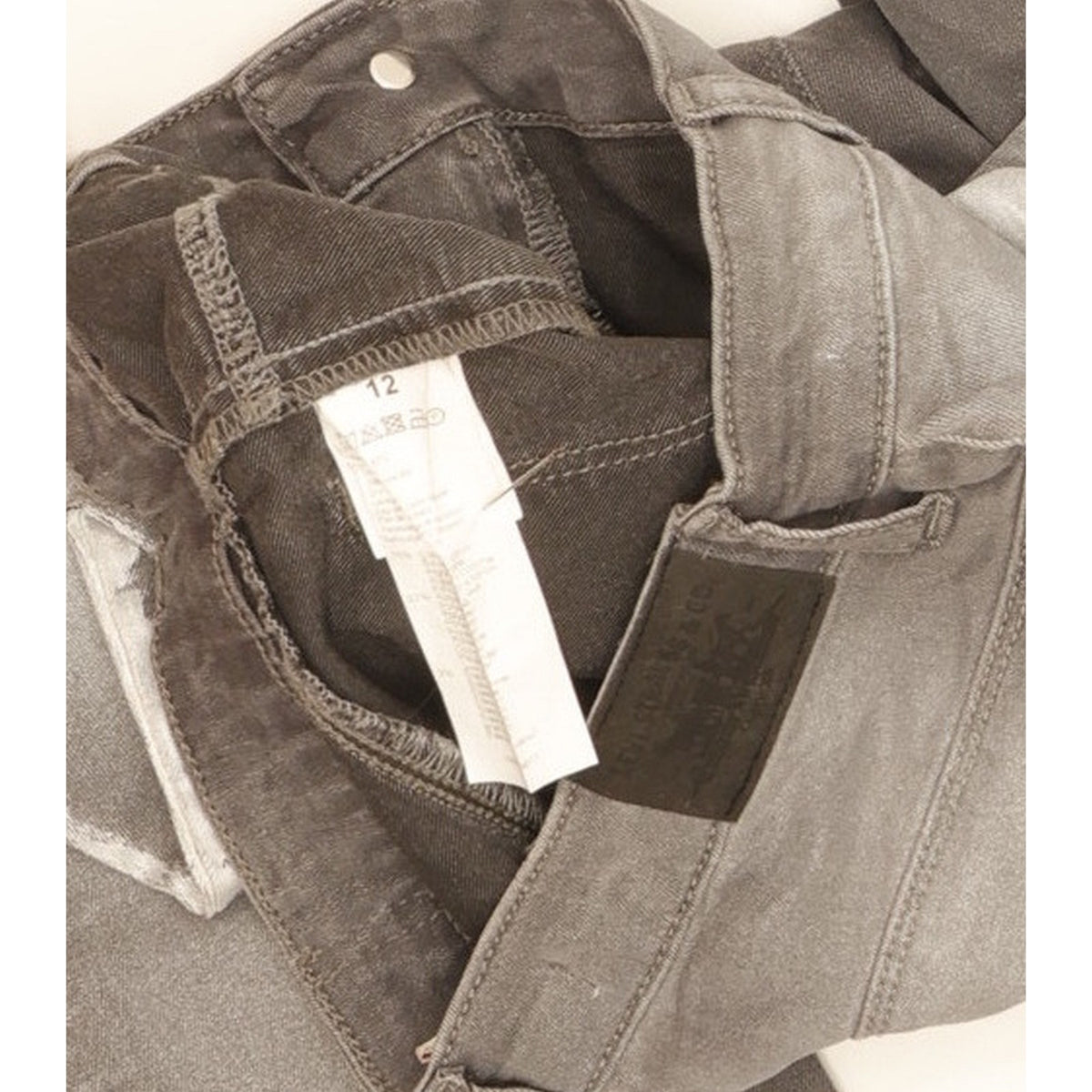 Levi's 710 Super Kids Grey Skinny Slim Stretch Jeans W24 L28
