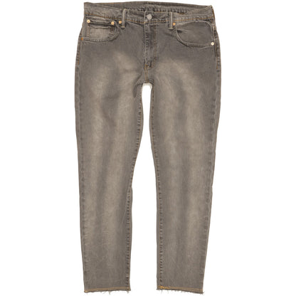 Levi's 520 Men Grey Tapered Regular Stretch Jeans W32 L32