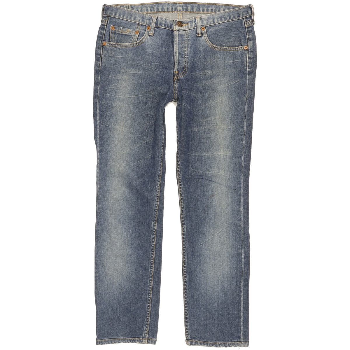 Levi's Men Blue Straight Slim Stretch Jeans W30 L27