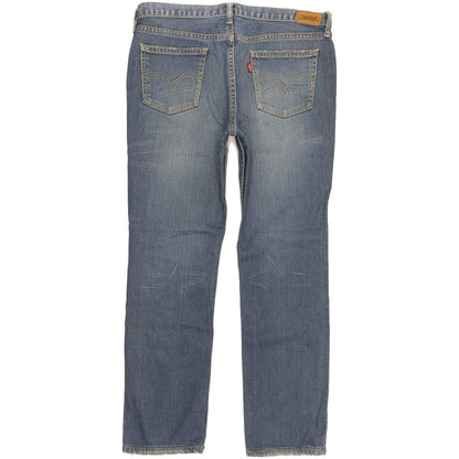 Levi's Men Blue Straight Slim Stretch Jeans W30 L27
