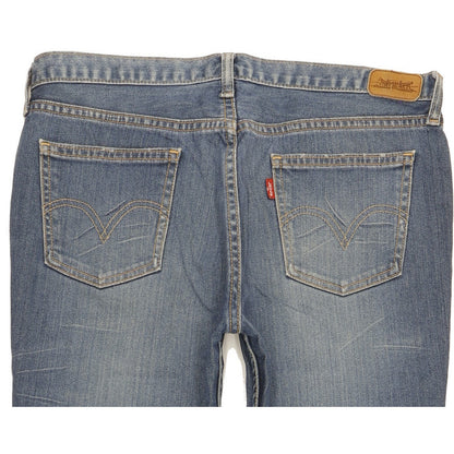 Levi's Men Blue Straight Slim Stretch Jeans W30 L27
