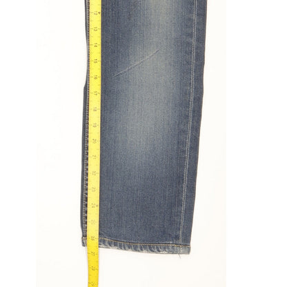 Levi's Men Blue Straight Slim Stretch Jeans W30 L27