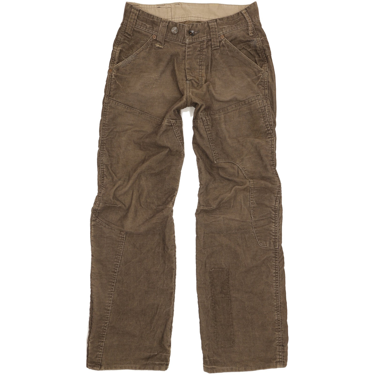 G-Star Trash Elwood Men Brown Straight Regular Trousers W28 L30