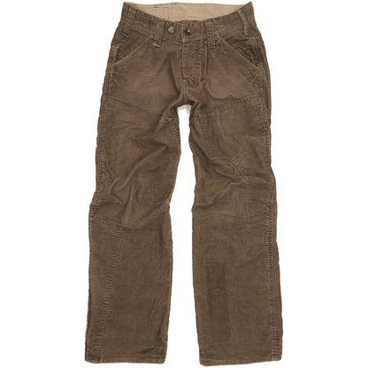 G-Star Trash Elwood Men Brown Straight Regular Trousers W28 L30