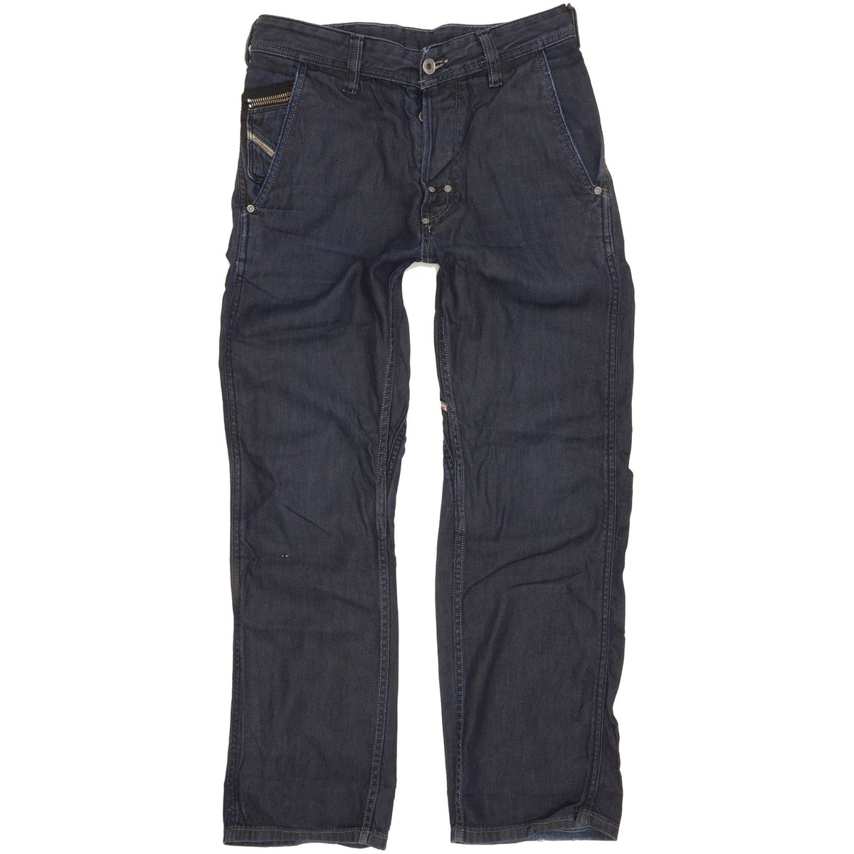 Diesel Pheyo Men Navy Straight Regular Jeans W27 L28