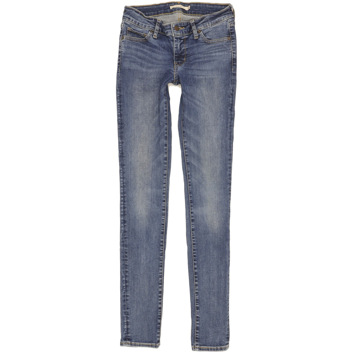 Levi's 711 Women Blue Skinny Slim Stretch Jeans W26 L32