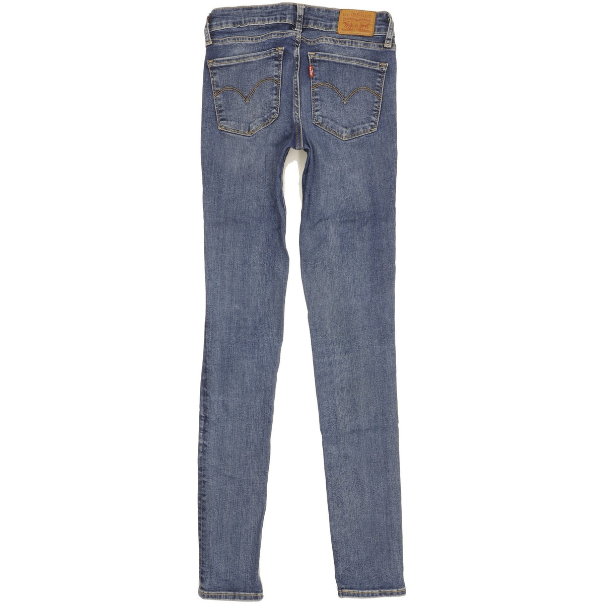 Levi's 711 Women Blue Skinny Slim Stretch Jeans W26 L32