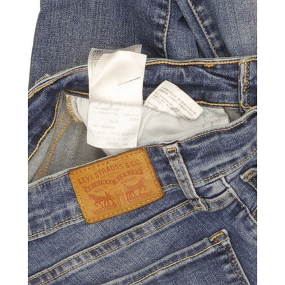 Levi's 711 Women Blue Skinny Slim Stretch Jeans W26 L32