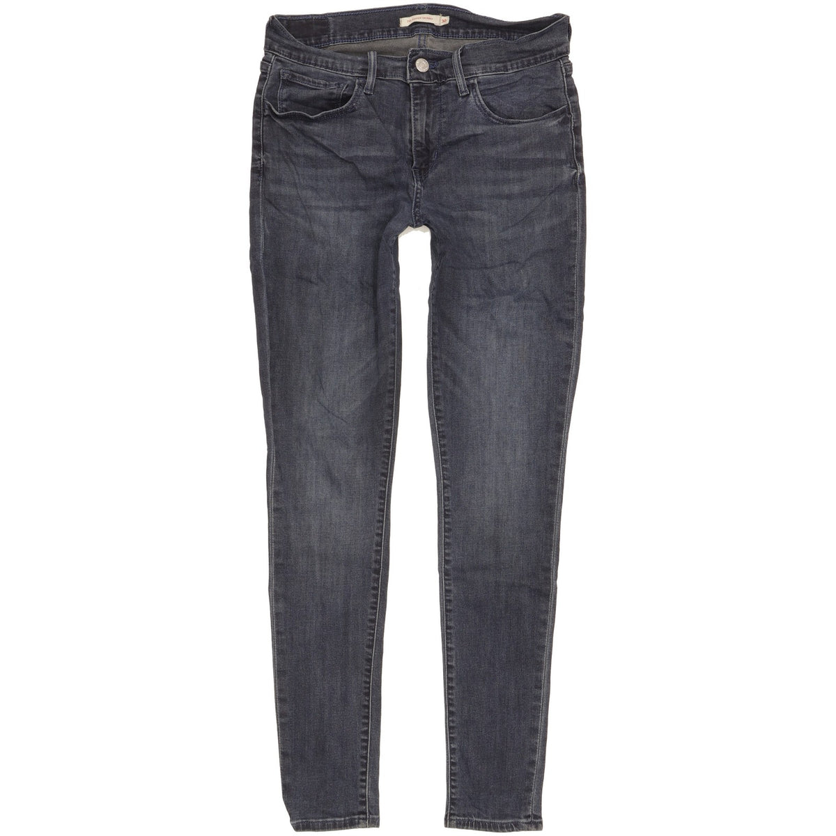 Levi's 710 Super Women Blue Skinny Slim Stretch Jeans W30 L30