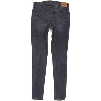 Levi's 710 Super Women Blue Skinny Slim Stretch Jeans W30 L30
